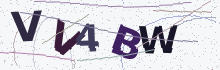 A verification image containing five letters and numbers